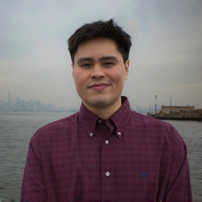 Portrait of Edward Hunter Torres by the waterfront